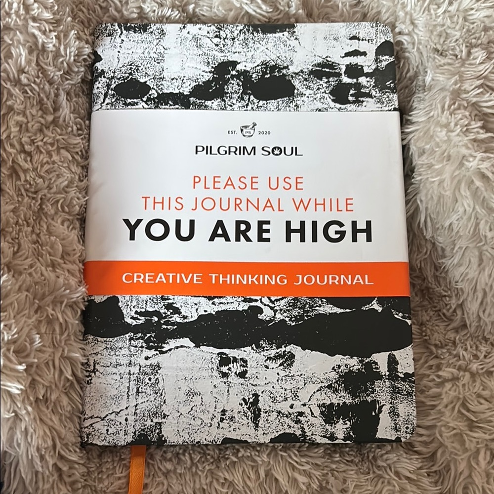 Pilgrim Soul Creative Journal “..while you are high”